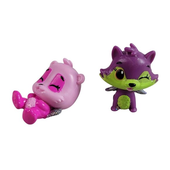 Hatchimals CollEGGtibles Season 1 Lot of 7 Mini Figures Surprise Ocean Forest - Picture 2 of 7
